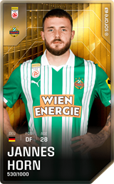 Jannes Horn - limited