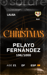 Pelayo Fernández - limited