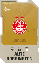 Alfie Dorrington - limited