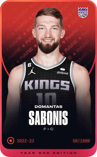 Domantas Sabonis - rare