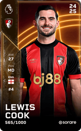 Lewis Cook - limited