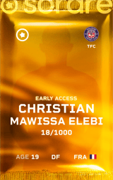 Christian Mawissa Elebi - limited