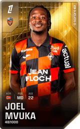 Joel Mvuka - limited