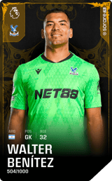 Walter Benítez - limited