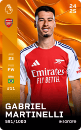 Gabriel Martinelli - limited