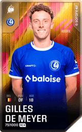Gilles De Meyer - limited
