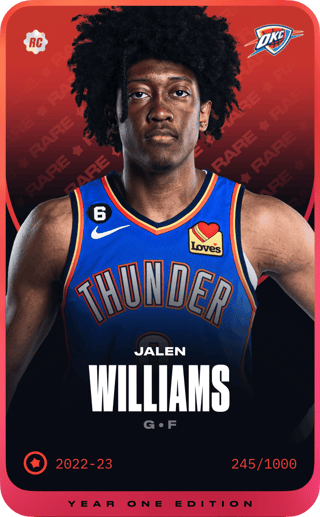 Jalen Williams - rare