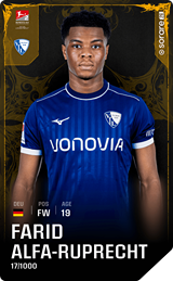 Farid Alfa-Ruprecht - limited