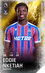 Eddie Nketiah - limited