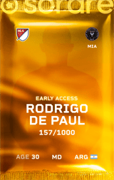 Rodrigo De Paul - limited