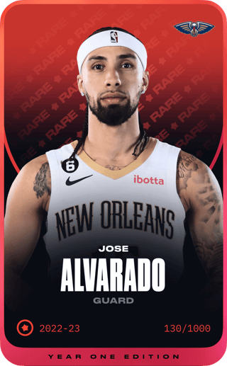 Jose Alvarado - rare
