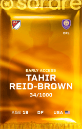 Tahir Reid-Brown - limited