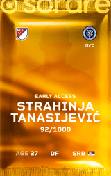 Strahinja Tanasijević - limited