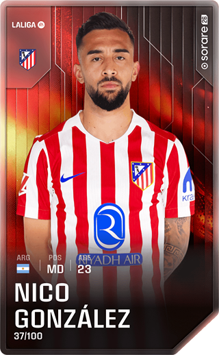 Nicolás González - rare