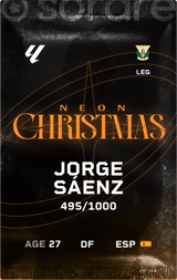Jorge Sáenz - limited