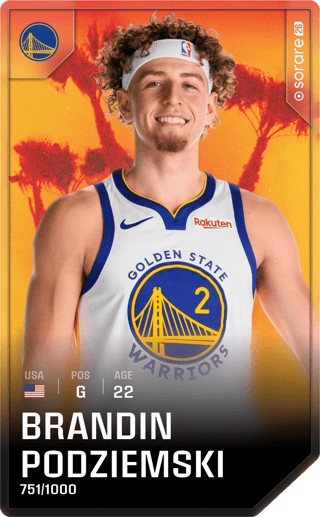 Brandin Podziemski - limited