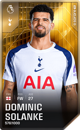 Dominic Solanke - limited