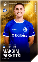 Maksim Paskotši - limited