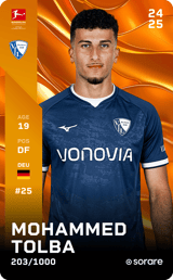 Mohammed Tolba - limited