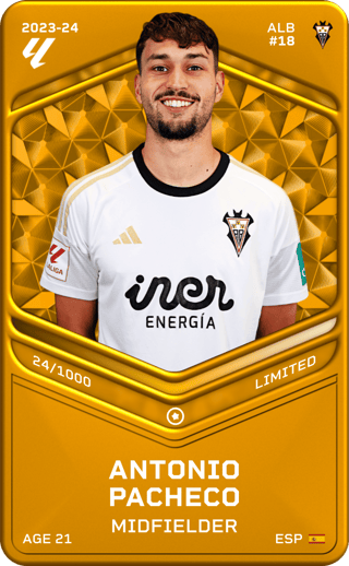 Antonio Pacheco - limited