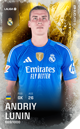Andriy Lunin - limited