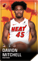 Davion Mitchell - limited