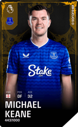 Michael Keane - limited