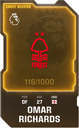 Omar Richards - limited