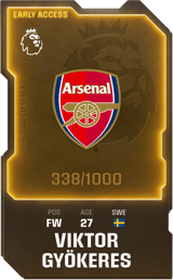 Viktor Gyökeres - limited