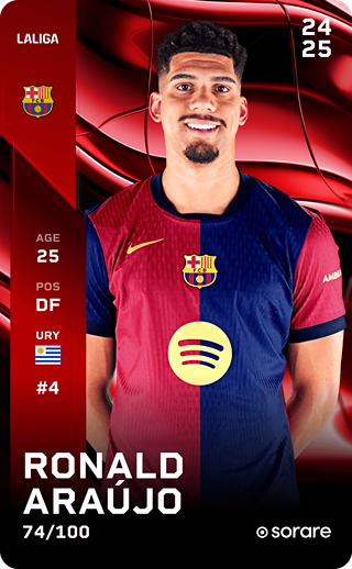 Ronald Araújo - rare