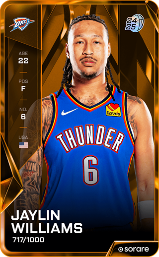 Jaylin Williams - limited