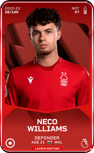 Neco Williams - rare