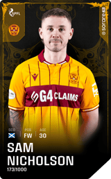 Sam Nicholson - limited