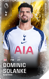 Dominic Solanke - limited