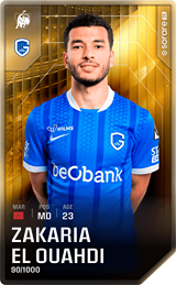 Zakaria El Ouahdi - limited