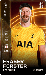 Fraser Forster - limited