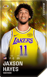 Jaxson Hayes - limited