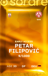 Petar Filipović - limited