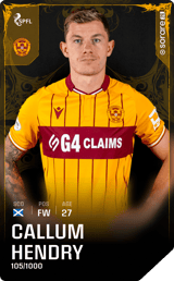 Callum Hendry - limited
