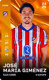 José María Giménez - limited