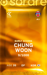Jeong Woon - limited