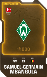 Samuel-Germain Mbangula - limited