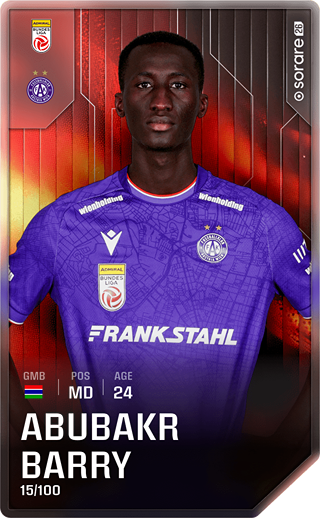 Abubakr Barry - rare