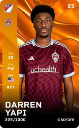 Darren Yapi - limited