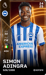 Simon Adingra - limited