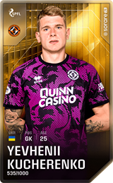 Yevhen Kucherenko - limited