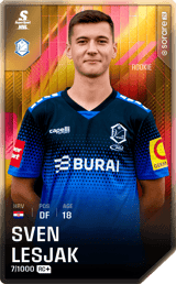 Sven Lesjak - limited