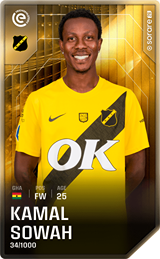 Kamal Sowah - limited