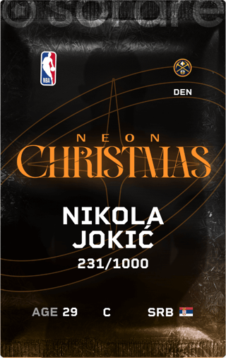 Nikola Jokić - limited