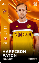 Harrison Paton - limited